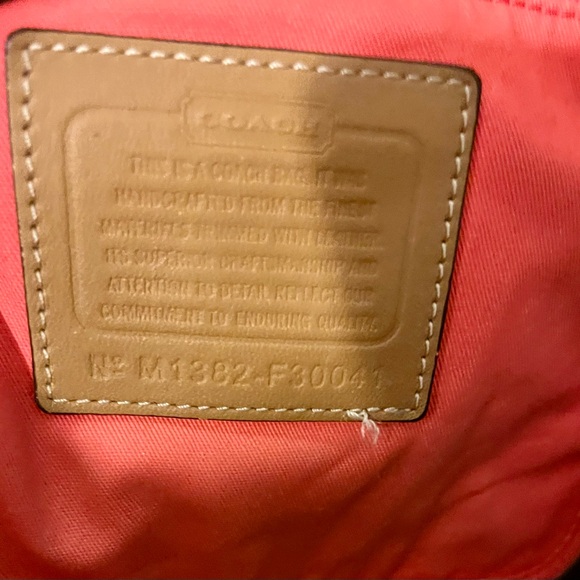Coach Hadley Multistripe Duffle Tote Shoulder Bag Canvas & Leather main image 0